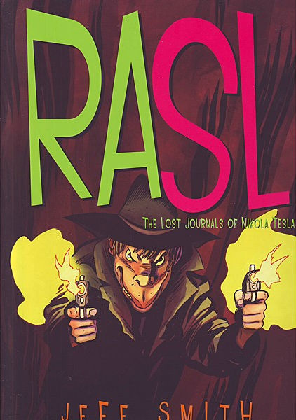 Couverture de RASL #4 - The lost journals of Nikola Tesla