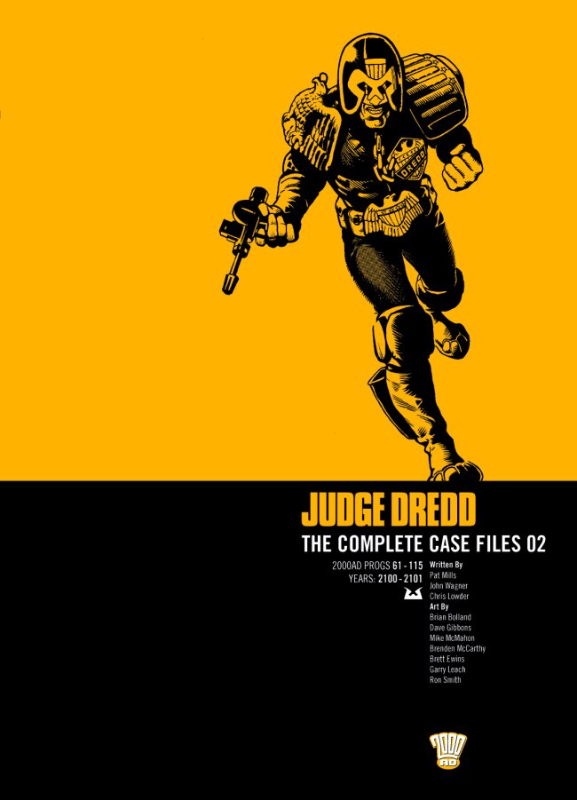 Couverture de JUDGE DREDD #2 - The complete case files