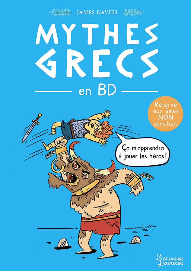Couverture de Les mythes grecs en BD