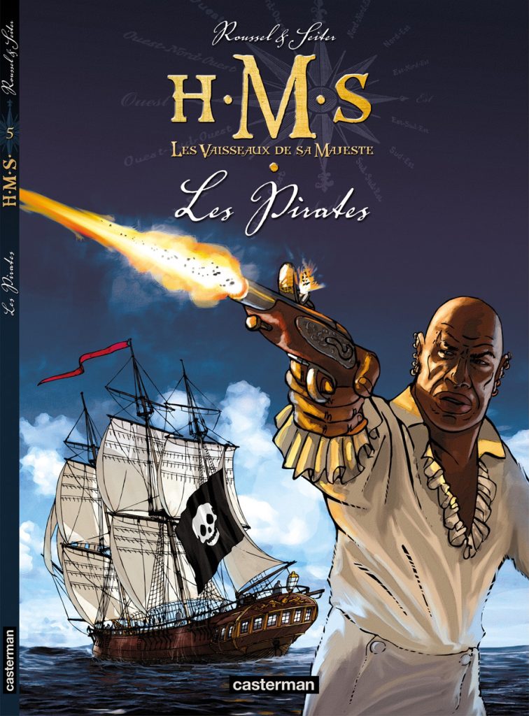 Couverture de H.M.S. #5 - Les pirates