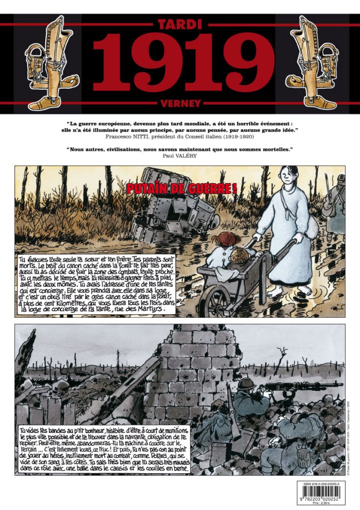 Couverture de 1914-1919 #6 - Journal de guerre - 1919