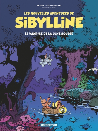 Couverture de NOUVELLES AVENTURES DE SIBYLLINE (LES) #2 - Le vampire de la Lune Rousse