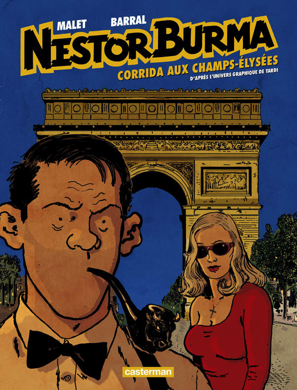 Couverture de NESTOR BURMA #12 - Corrida aux Champs-Elysees