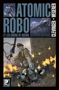 Couverture de ATOMIC ROBO #2 - Atomic Robo et les chiens de guerre