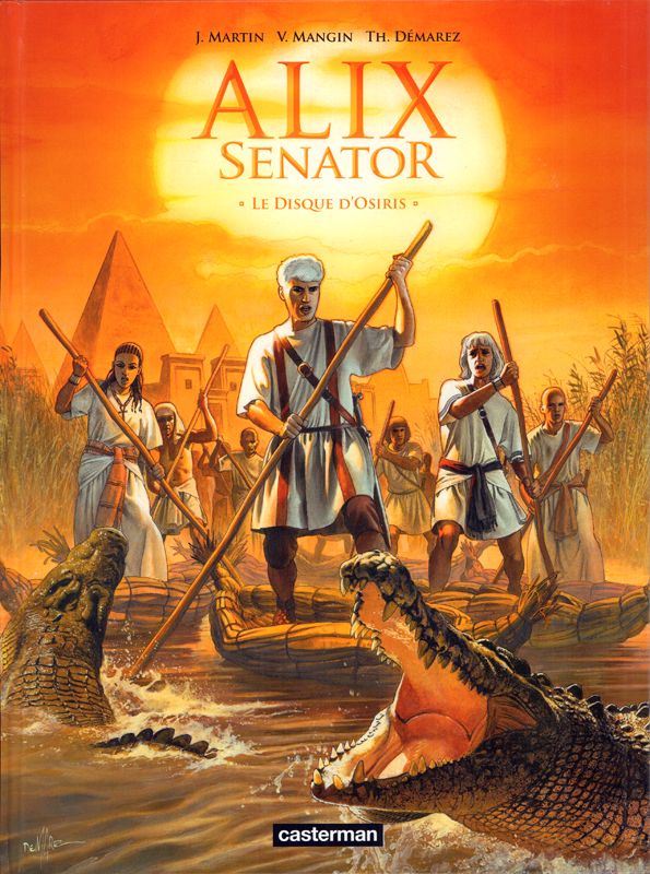 Couverture de ALIX SENATOR #12 - Le Disque d'Osiris