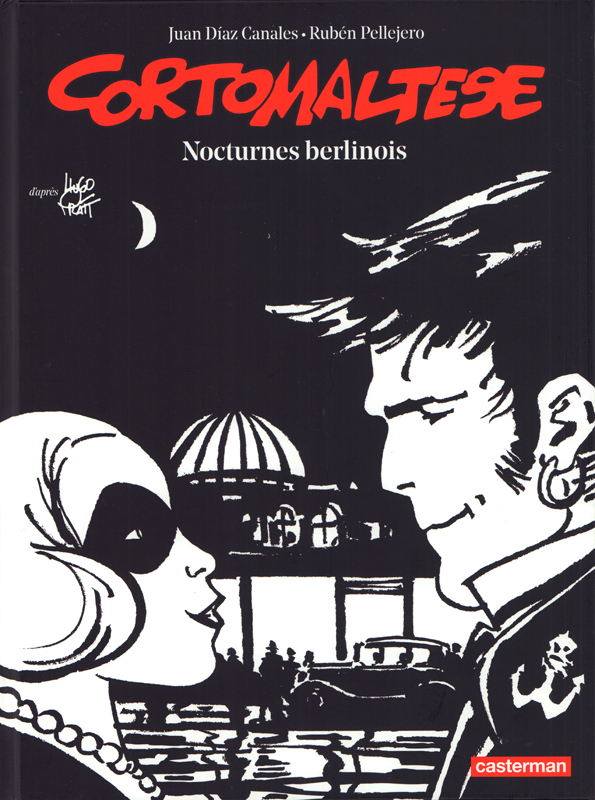 Couverture de CORTO MALTESE #16 - Nocturnes berlinois - édition noir et blanc