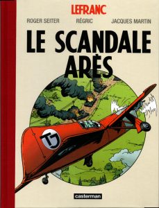 Couverture de LEFRANC #33 TL - Le scandale Arès (Edition Canal BD)