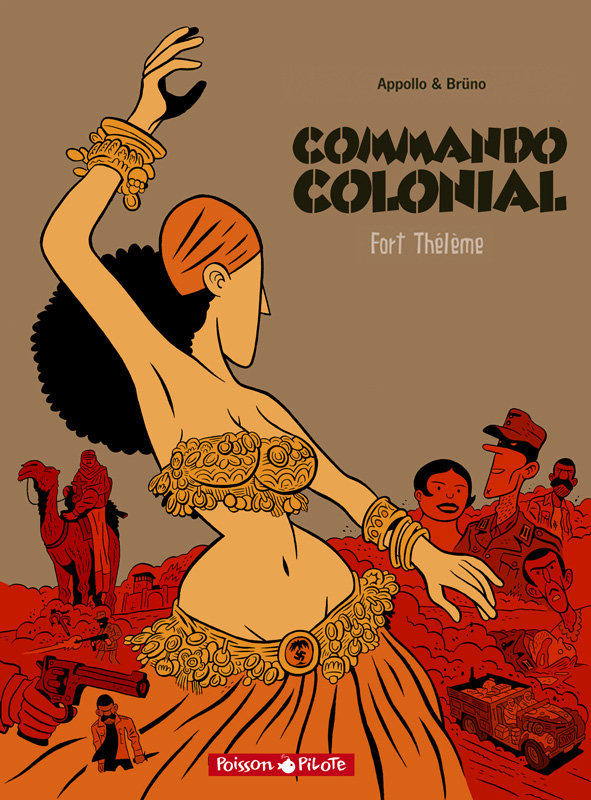 Couverture de COMMANDO COLONIAL #3 - Fort Thélème