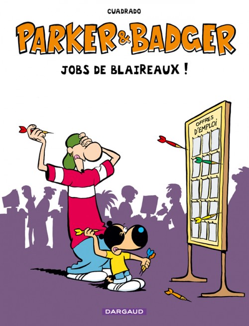 Couverture de PARKER & BADGER #HS1 - Jobs de blaireaux