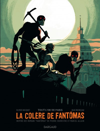 Couverture de COLÈRE DE FANTÔMAS (LA) #2 - Tout l'or de Paris