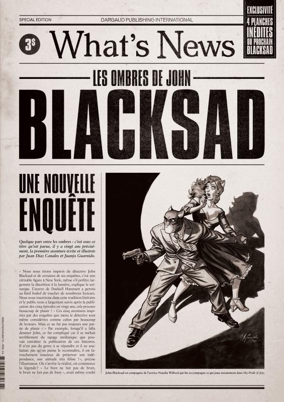 Couverture de WHAT'S NEWS # - Les Ombres de John Blacksad