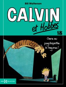 Couverture de CALVIN ET HOBBES #18 - Gare au psychopathe à rayures
