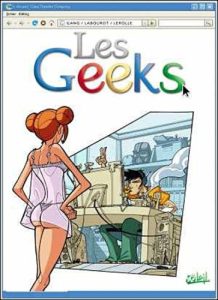 Couverture de GEEKS (LES) #1 - Un clavier Azerty en vaut deux