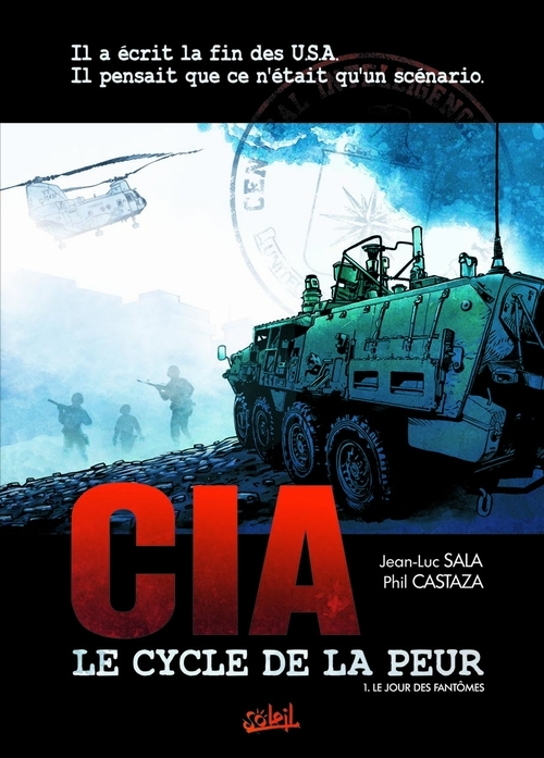 Couverture de CIA - LE CYCLE DE LA PEUR #1 - Le jour des fantômes