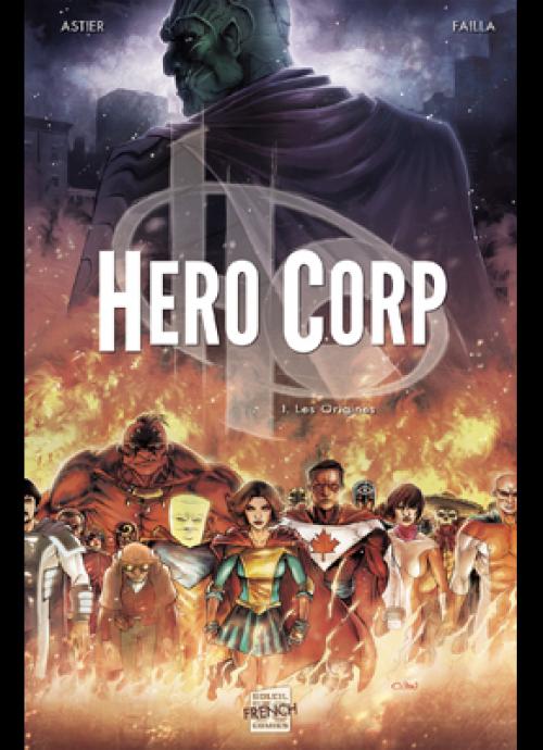 Couverture de HERO CORP #1 - Les origines