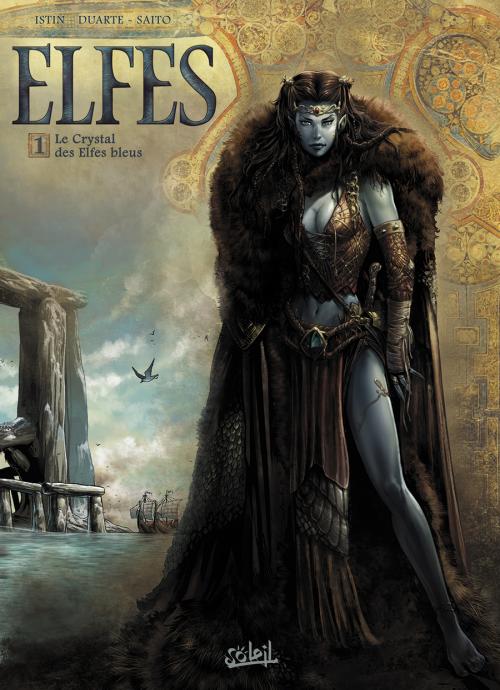 Couverture de ELFES #1 - Le Crystal des elfes bleus