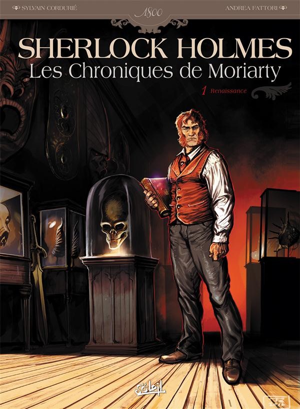 Couverture de SHERLOCK HOLMES – LES CHRONIQUES DE MORIARTY #1 - Renaissance