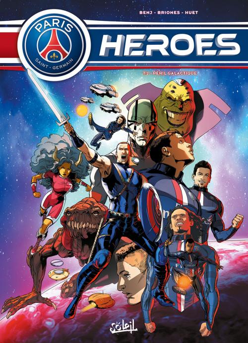 Couverture de PSG HEROES #2 - Péril galactique