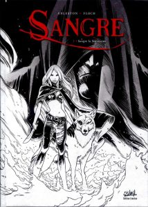 Couverture de SANGRE # - Sangre la Survivante - Edition Spéciale et Limitée noir et blanc