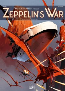 Couverture de ZEPPELIN'S WAR #3 - Zeppelin contre Ptérodactyles