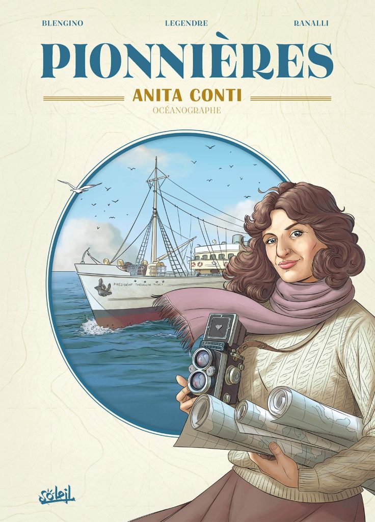 Couverture de PIONNIERES #1 - Anita Conti