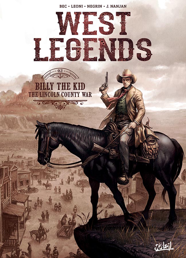 Couverture de WEST LEGENDS #2 - Billy the Kid, the Lincoln County War