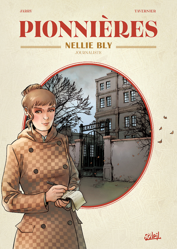 Couverture de PIONNIERES #2 - Nellie Bly, journaliste