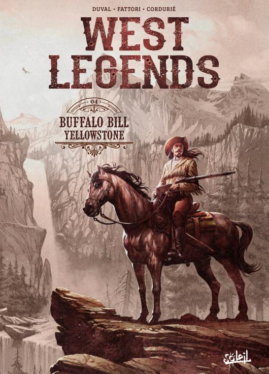 Couverture de WEST LEGENDS #4 - Buffalo Bill Yellowstone