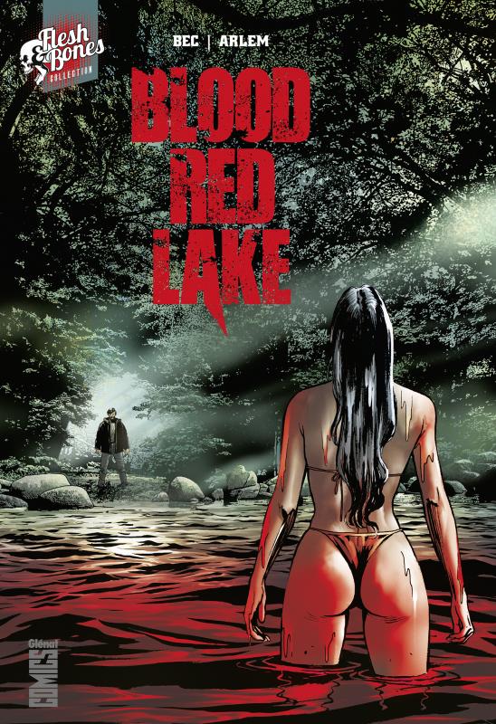 Couverture de Blood Red Lake