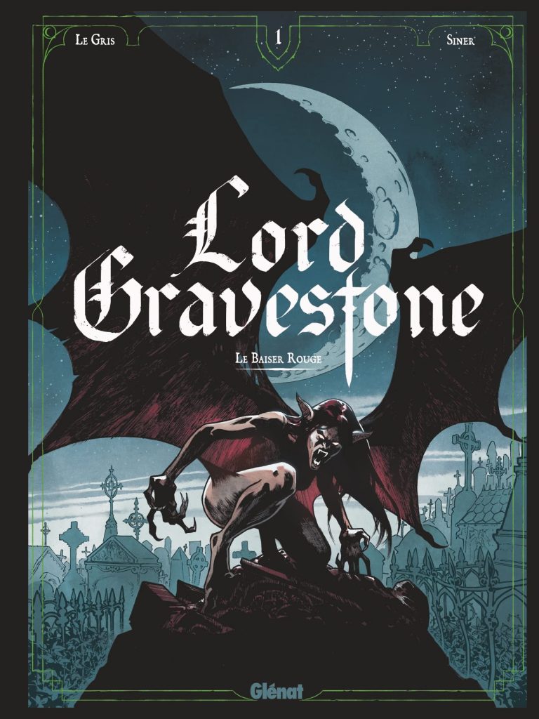 Couverture de LORD GRAVESTONE #1 - Le baiser rouge