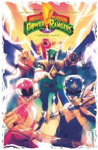 Couverture de POWER RANGERS #1 - Ranger Vert: année un