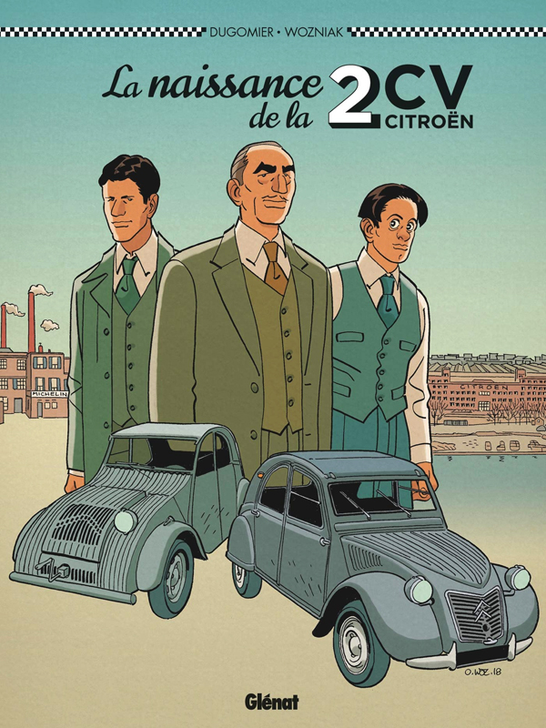 Couverture de La naissance de la 2CV Citroën