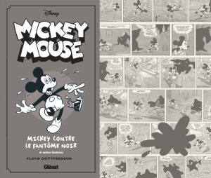 Couverture de MICKEY MOUSE PAR FLOYD GOTTFREDSON #5 - 1938/1940 - Mickey contre le Fantôme noir et autres histoires