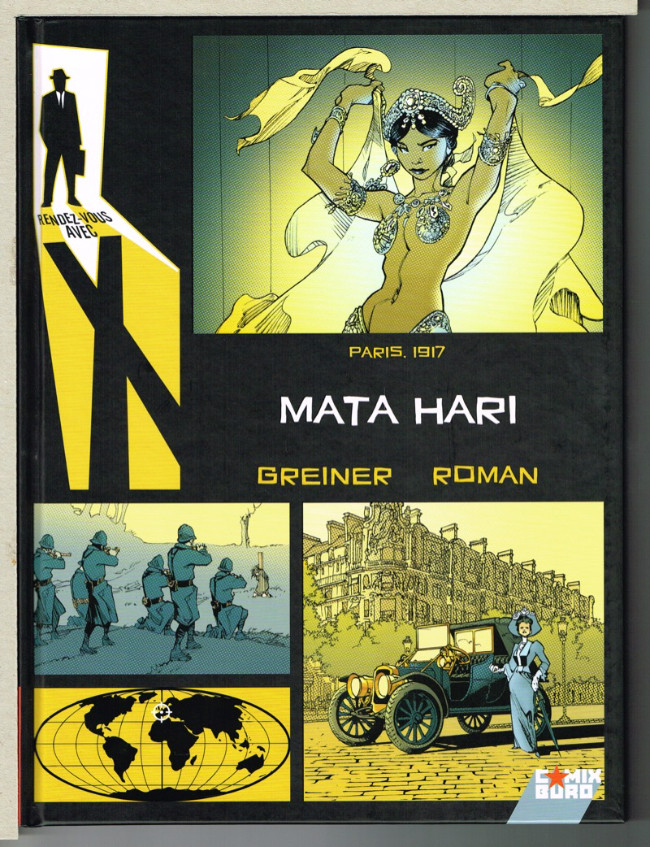 Couverture de RENDEZ-VOUS AVEC X #3 - Mata Hari