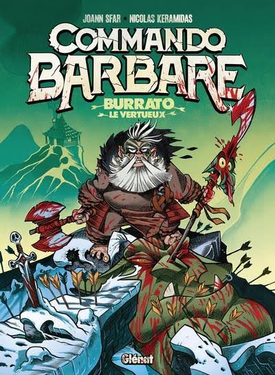 Couverture de COMMANDO BARBARE #1 - Burrato le Vertueux