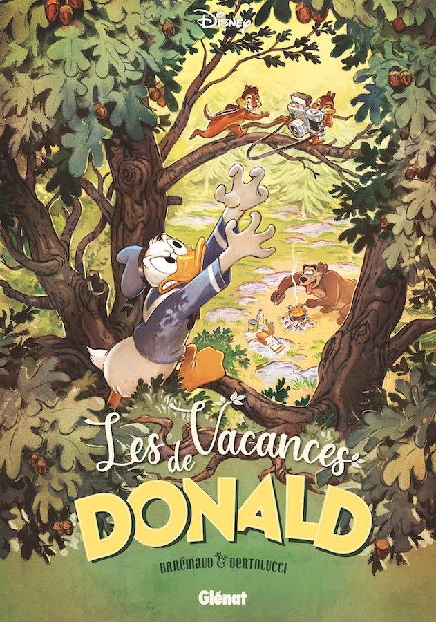 Couverture de Les vacances de Donald