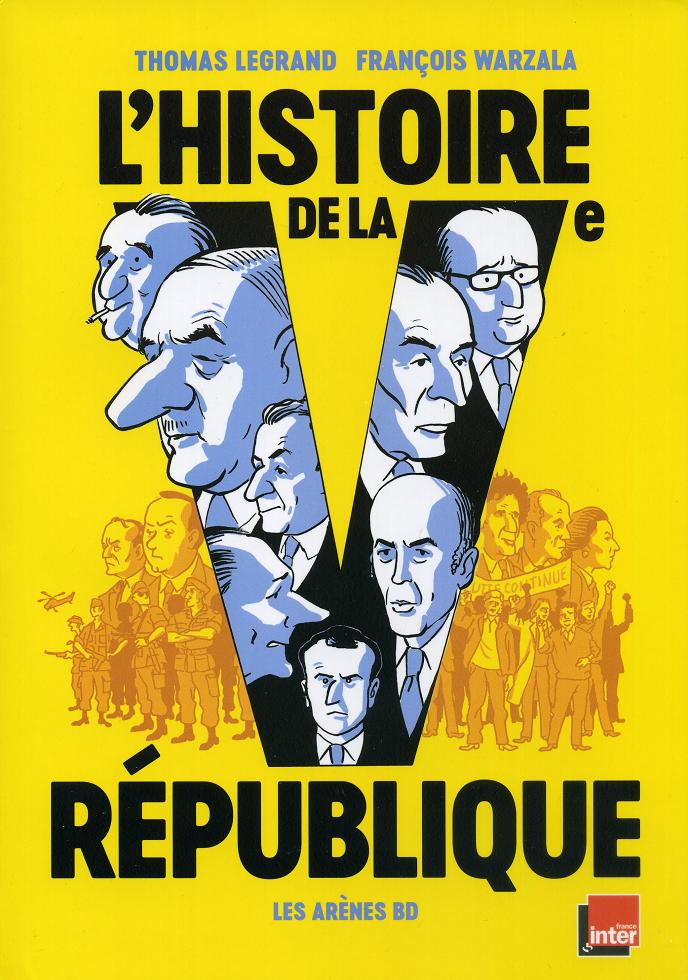 Couverture de L'histoire de la Vè République