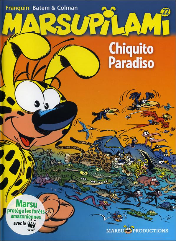 Couverture de MARSUPILAMI (LE) #22 - Chiquito Paradiso