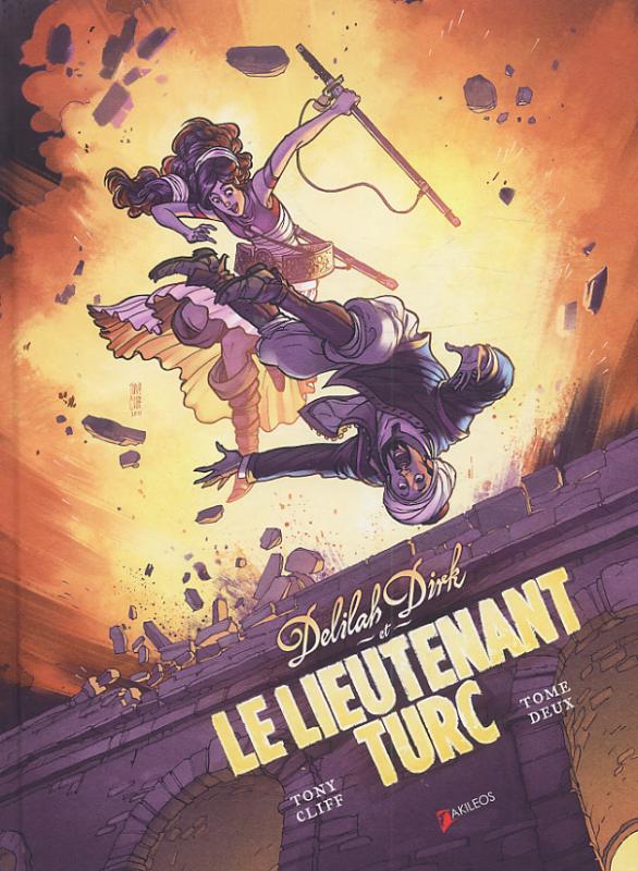 Couverture de DELILAH DIRK #1B - Et le lieutenant turc - Tome 2