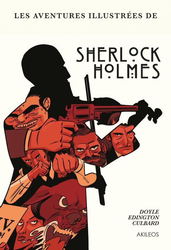 Couverture de AVENTURES ILLUSTREES DE SHERLOCK HOLMES (LES) # - Les aventures illustrées de Sherlock Holmes - L'Integrale