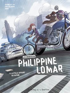 Couverture de ENQUÊTES POLAR DE PHILIPPINE LOMAR (LES) #6 - La folle affaire du Saphir