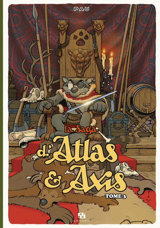 Couverture de SAGA D'ATLAS ET AXIS (LA) #3 - Volume 3