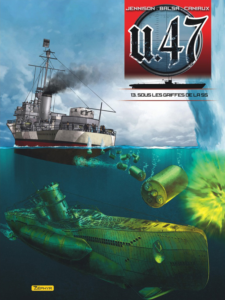 Couverture de U-47 #13 - Sous les griffes de la SS