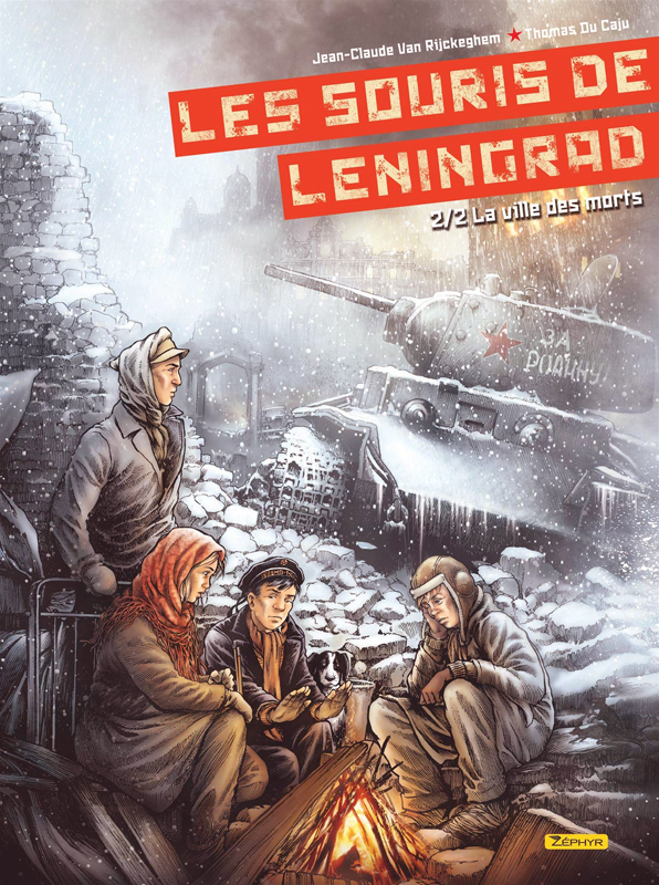 Couverture de SOURIS DE LENINGRAD (LES) #2 - La Ville des Morts