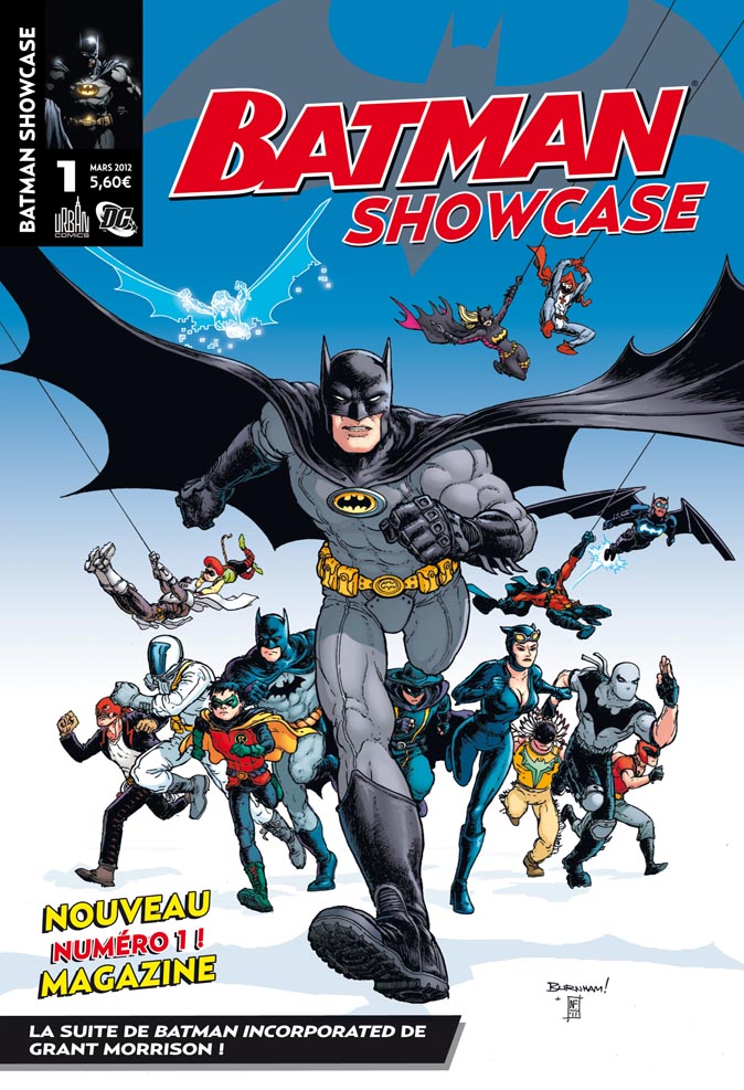 Couverture de BATMAN SHOWCASE #1 - La suite de Batman incorporated de Grant Morrison