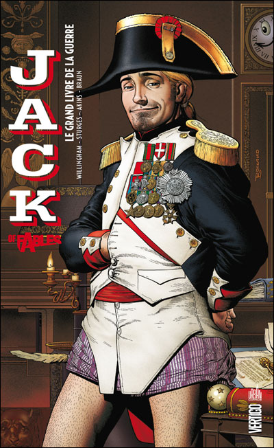 Couverture de JACK OF FABLES (VF) #6 - Le grand livre de la guerre