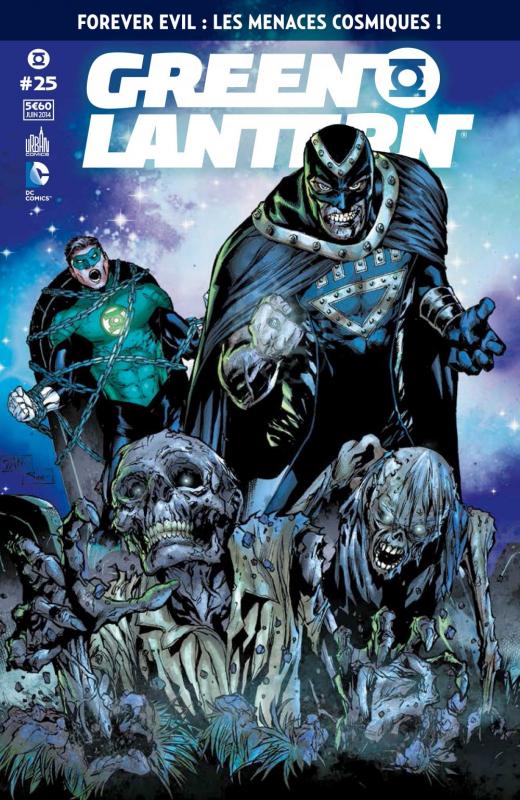 Couverture de GREEN LANTERN SAGA #25 - Forever Evil : les menaces cosmiques