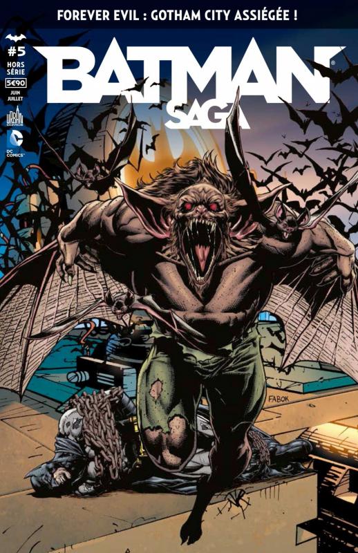 Couverture de BATMAN SAGA HORS-SERIE #5 - Forever Evil : Gotham City assiégée !