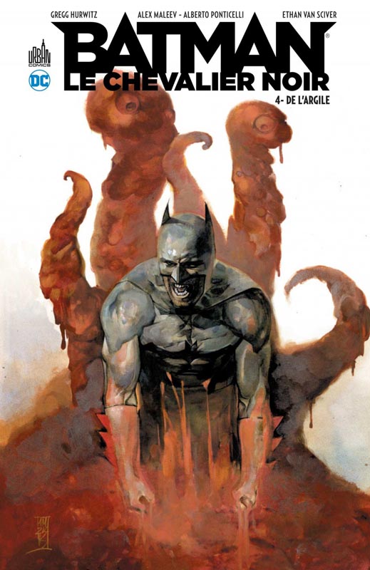 Couverture de BATMAN LE CHEVALIER NOIR #4 - De l'argile