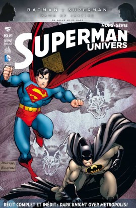 Couverture de SUPERMAN UNIVERS HORS-SERIE #1 - Dark Knight Over Métropolis